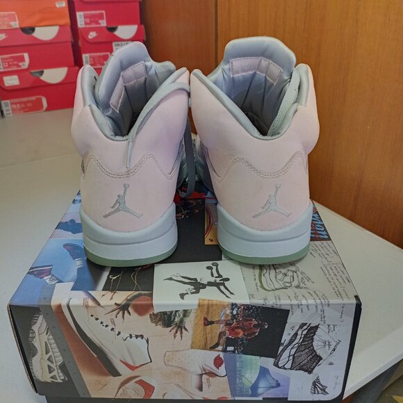 Size 10.5 - Jordan 5 Easter 2022 OG box excellent condition - Picture 8 of 9
